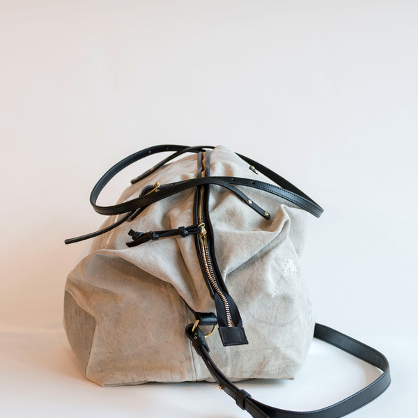 Kempton & Co Postal Silver Stripe Crossbody - SOLD OUT Kempton & Co Postal Silver Stripe Crossbody - SOLD OUT
