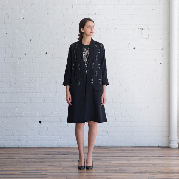 Megan Park Jet Crystal Coat Megan Park Jet Crystal Coat