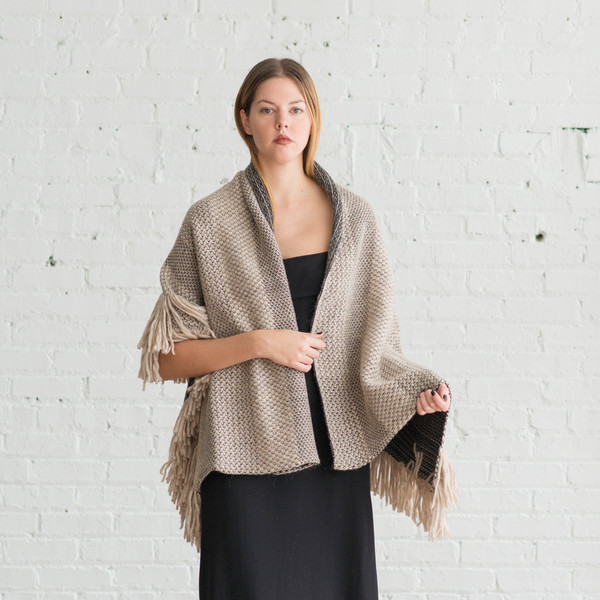 Rachel Comey Fringe Wrap Taupe - SOLD OUT Rachel Comey Fringe Wrap Taupe - SOLD OUT