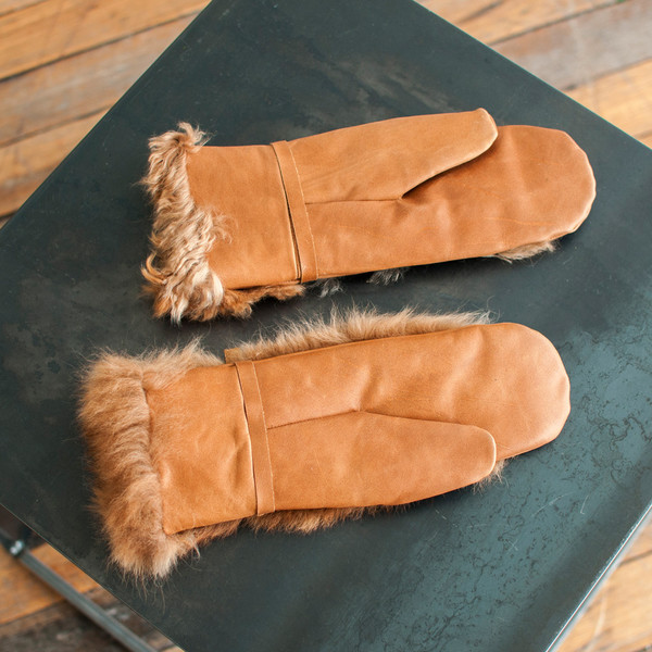 Rachel Comey Fur Mittens Camel - SOLD OUT Rachel Comey Fur Mittens Camel - SOLD OUT