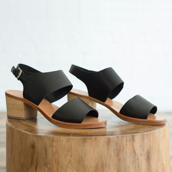 Rachel Comey Tulip Sandal Polished Black Rachel Comey Tulip Sandal Polished Black