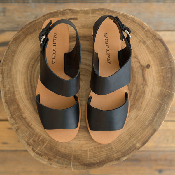 Rachel Comey Tulip Sandal Polished Black Rachel Comey Tulip Sandal Polished Black
