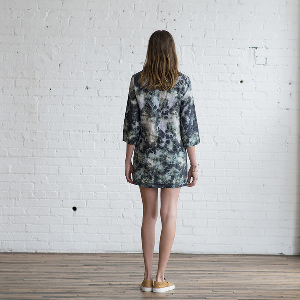 Raquel Allegra Cosmos Print Shift Dress - SOLD OUT Raquel Allegra Cosmos Print Shift Dress - SOLD OUT