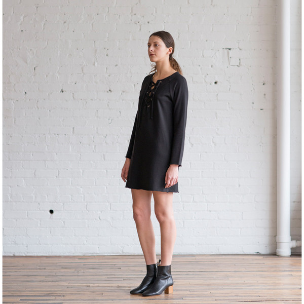 Raquel Allegra Front Lace-Up Dress - SOLD OUT Raquel Allegra Front Lace-Up Dress - SOLD OUT