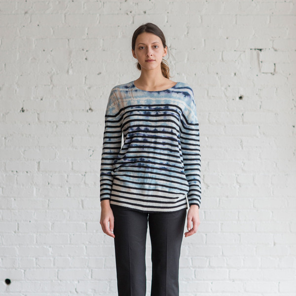Raquel Allegra Shred Shoulder Pullover Raquel Allegra Shred Shoulder Pullover