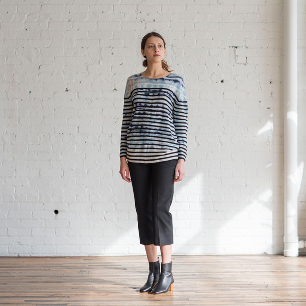 Raquel Allegra Shred Shoulder Pullover Raquel Allegra Shred Shoulder Pullover