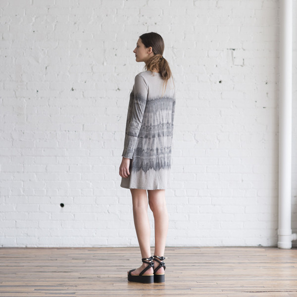 Raquel Allegra Signature Jersey Long Sleeve Bell Dress Raquel Allegra Signature Jersey Long Sleeve Bell Dress