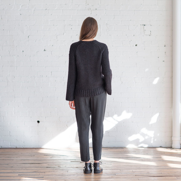 Raquel Allegra Washed Shadow Stripe Easy Pant - SOLD OUT Raquel Allegra Washed Shadow Stripe Easy Pant - SOLD OUT