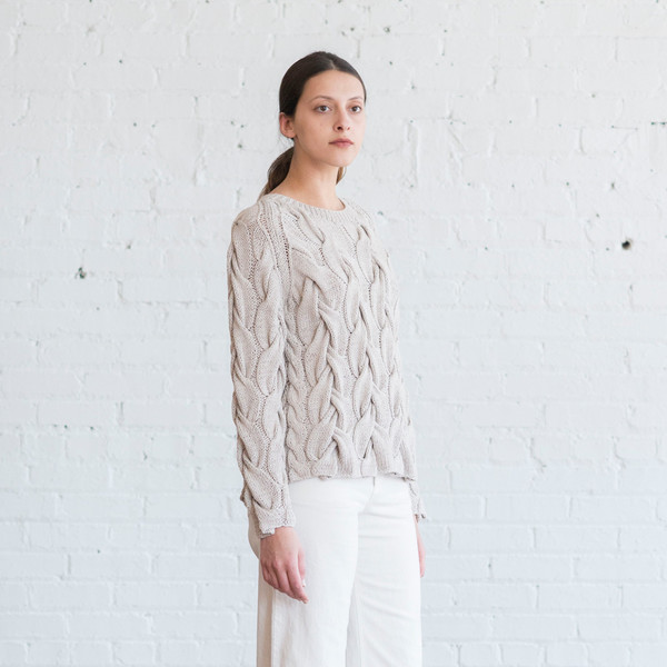 Ulla Johnson Rouen Cable Pullover Ulla Johnson Rouen Cable Pullover