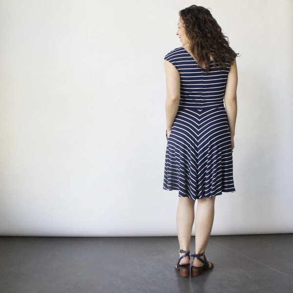 Lizz Basinger Bent Dart A-Line Dress Lizz Basinger Bent Dart A-Line Dress