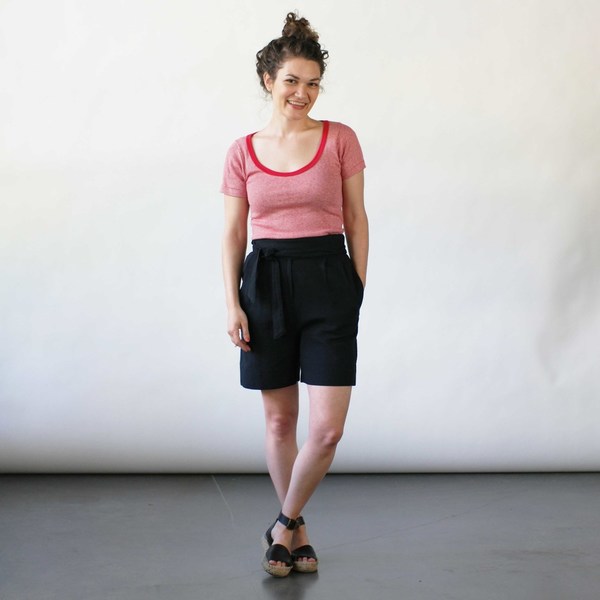 Curator Court Shorts in Black Curator Court Shorts in Black