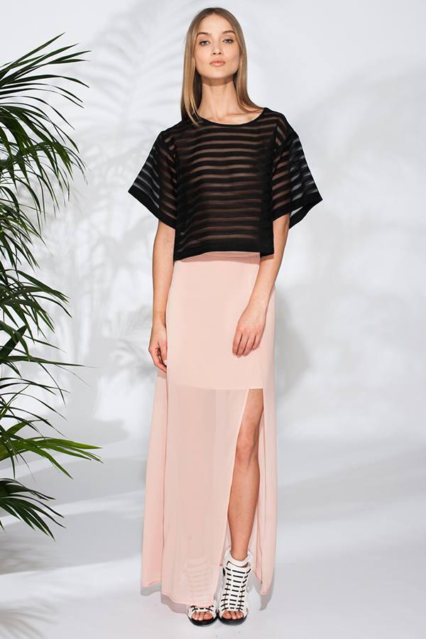 Pink Stitch Phoebe Skirt Pink Stitch Phoebe Skirt