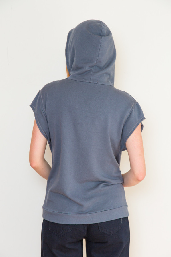 Stateside Short Sleeve Hooded Sweatshirt Stateside Short Sleeve Hooded Sweatshirt