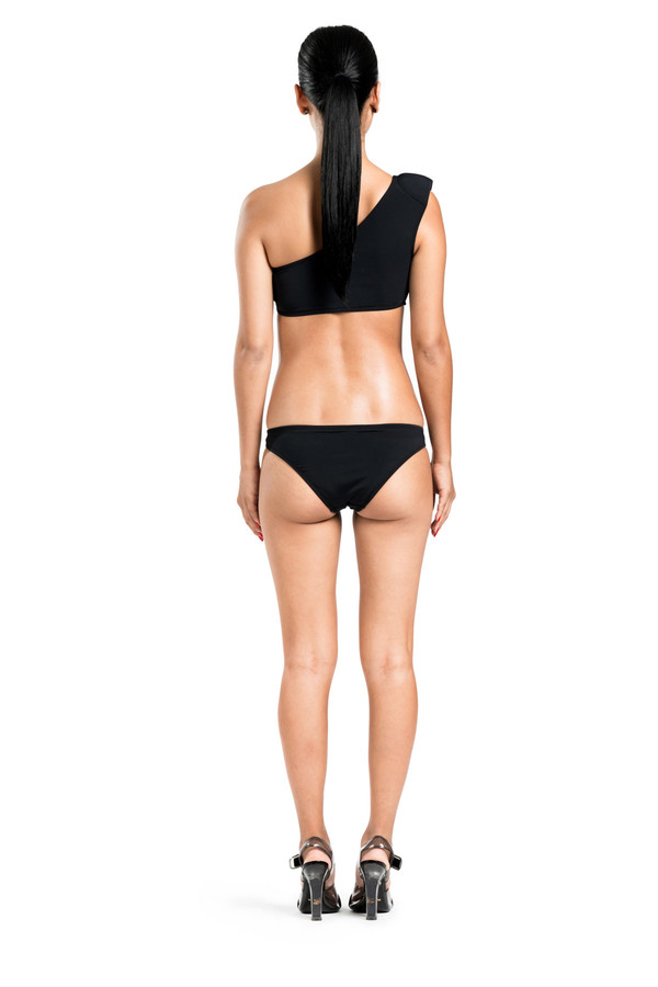BETH RICHARDS Audrey Top - Black ASYMMETRIC TOP (with shoulder pad) BETH RICHARDS Audrey Top - Black ASYMMETRIC TOP (with shoulder pad)