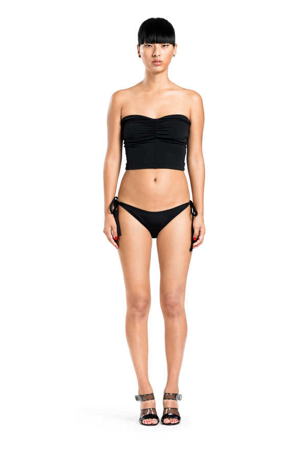 BETH RICHARDS Gia Top - Black TUBE SWIM TOP BETH RICHARDS Gia Top - Black TUBE SWIM TOP