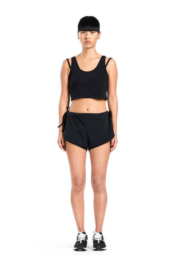 BETH RICHARDS Lolita Short - Black RUNNER STYLE SHORT WITH INNER PANTY BETH RICHARDS Lolita Short - Black RUNNER STYLE SHORT WITH INNER PANTY