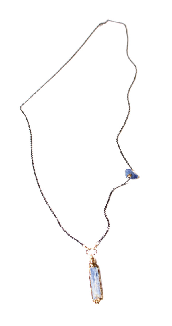 Bloom Kyanite Long Necklace Bloom Kyanite Long Necklace