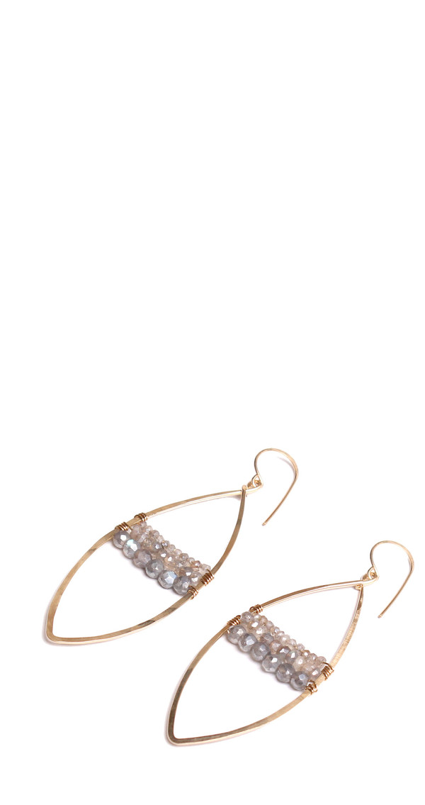 Labradorite Teardrop Earring Labradorite Teardrop Earring