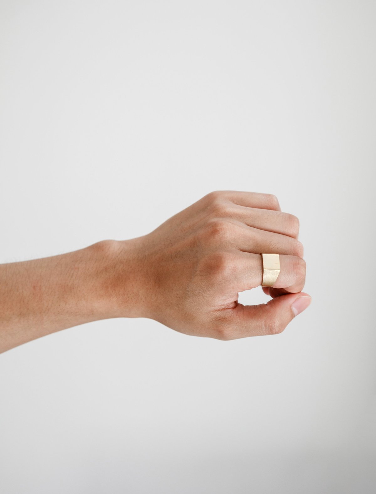 All Blues Platform Ring - Gold | Garmentory 海外お取寄せ商品 All Blues Platform Ring リング