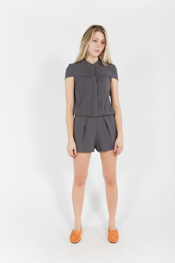 7115 by Szeki Capelet Romper 7115 by Szeki Capelet Romper