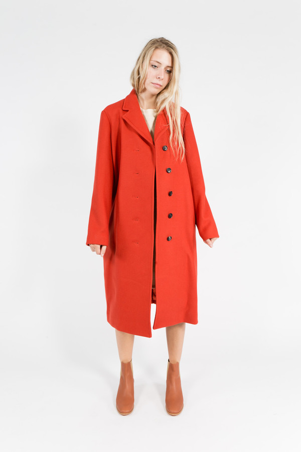 Trademark Classic Lapel Coat Trademark Classic Lapel Coat
