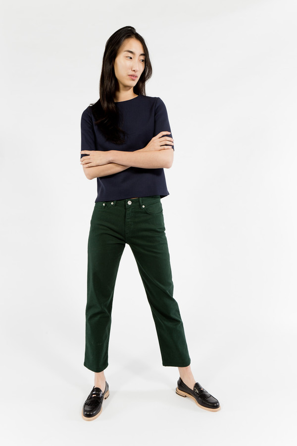 être cécile Crop Girlfriend Jean Pocket être cécile Crop Girlfriend Jean Pocket