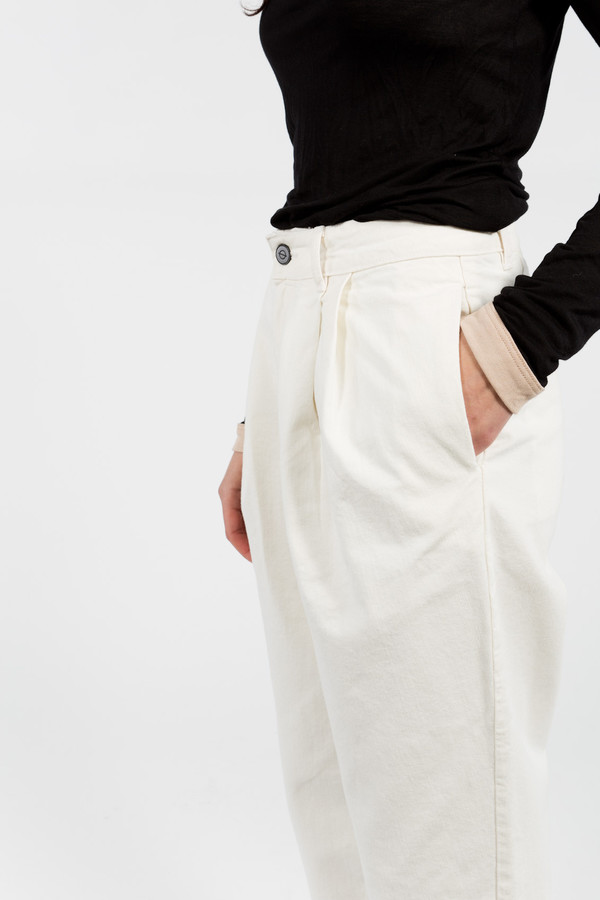 Objects Without Meaning Crop Pleat Pants Objects Without Meaning Crop Pleat Pants