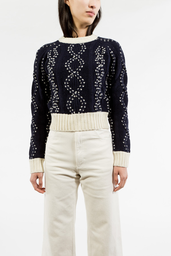 You Must Create Cropped Cable Knit You Must Create Cropped Cable Knit