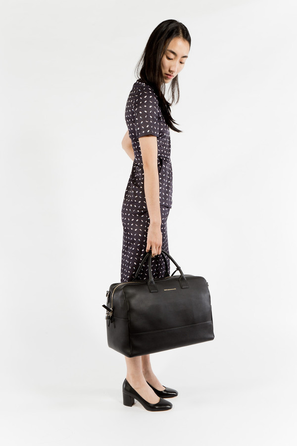 WANT Les Essentiels de la Vie Douglass Holdall Black WANT Les Essentiels de la Vie Douglass Holdall Black