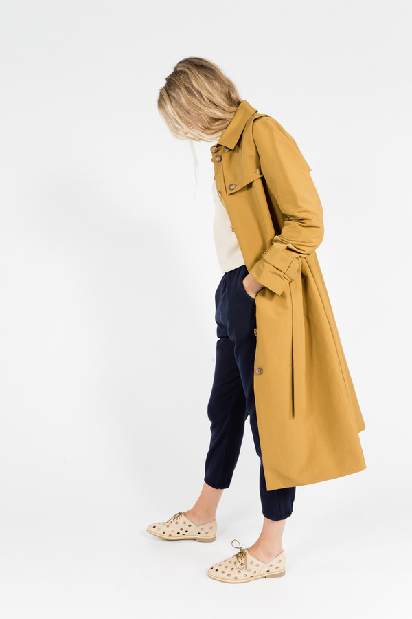 Trademark Faux Fur Trench Trademark Faux Fur Trench
