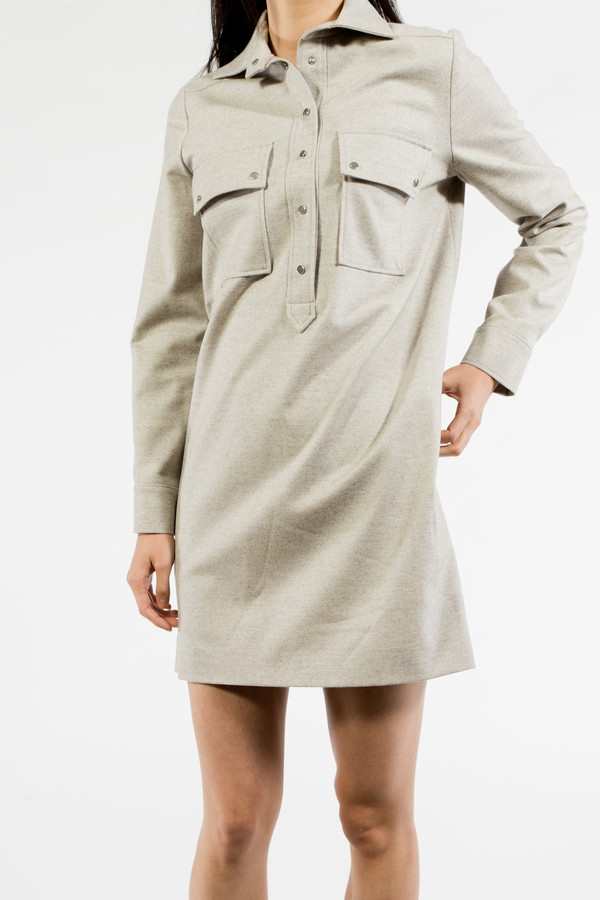 Maison Kitsune Flannel Dress Maison Kitsune Flannel Dress
