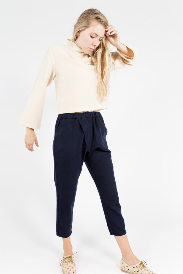 Studio Nicholson Fulton Cross Front Pants Studio Nicholson Fulton Cross Front Pants