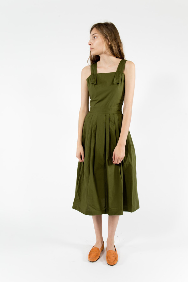 Maison Kitsune Iris Long Dress Maison Kitsune Iris Long Dress