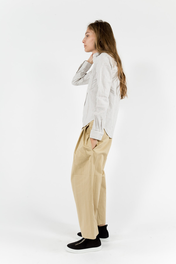 You Must Create Linen Stripe Shirt You Must Create Linen Stripe Shirt
