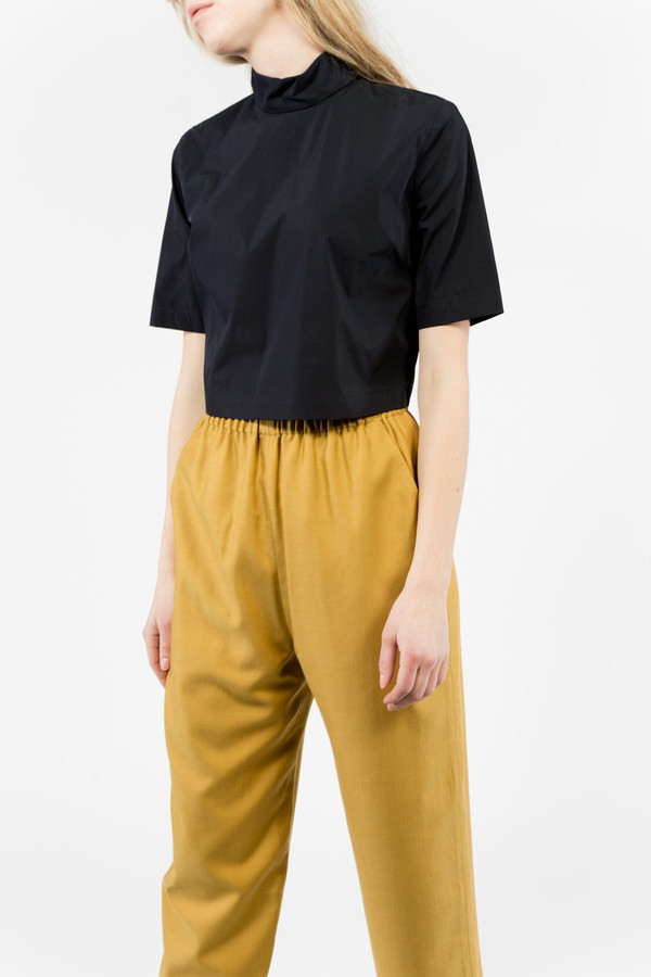 Suzanne Rae Mock Neck S/S Shirt Suzanne Rae Mock Neck S/S Shirt