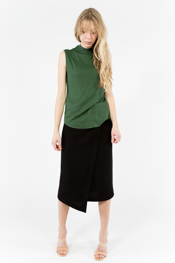 Nomia Mockneck Muscle Tee Nomia Mockneck Muscle Tee