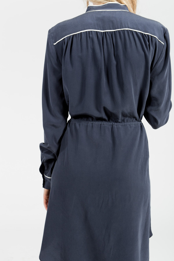 You Must Create Piped Silk Dress You Must Create Piped Silk Dress