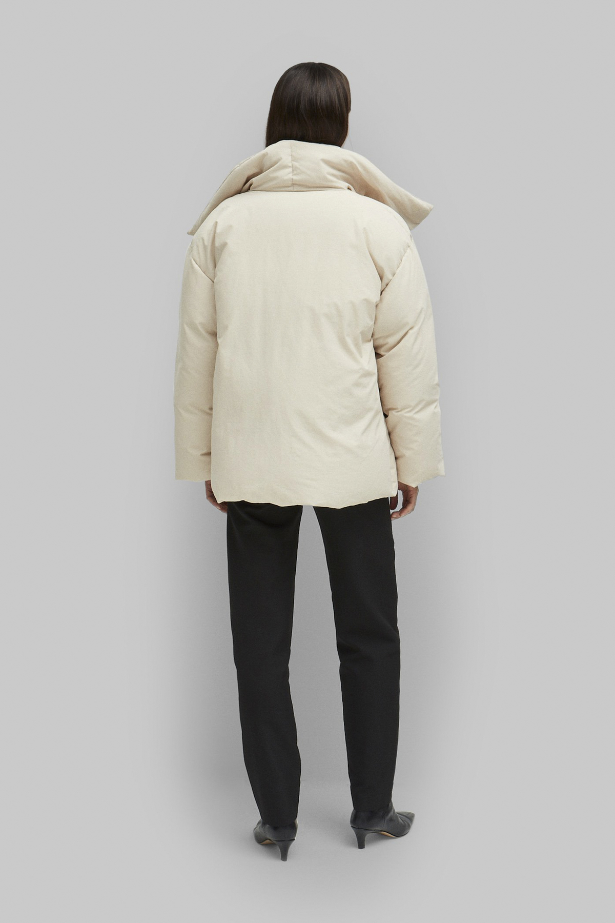 ivory padded jacket