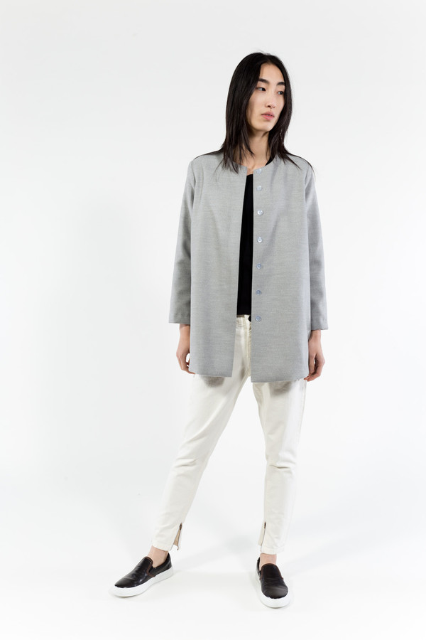 KAAREM Round Neck Jacket KAAREM Round Neck Jacket