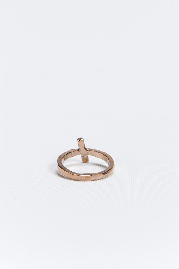Young Frankk Slash Ring Rose Gold Young Frankk Slash Ring Rose Gold