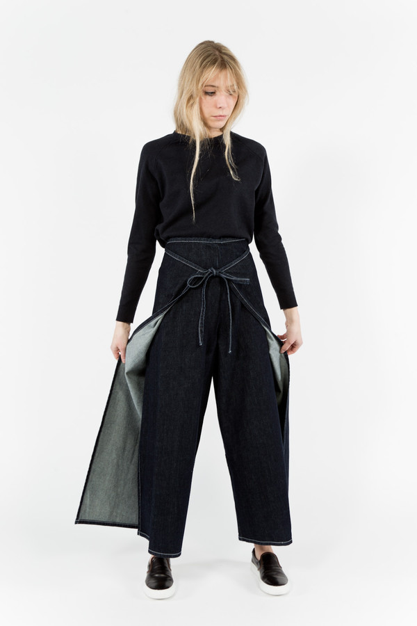 Shaina Mote Tulia Pant Denim Shaina Mote Tulia Pant Denim