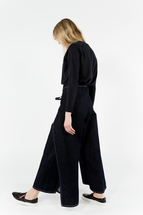 Shaina Mote Tulia Pant Denim Shaina Mote Tulia Pant Denim