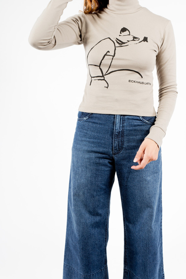 Eckhaus Latta Turtleneck Calvin Pissing Eckhaus Latta Turtleneck Calvin Pissing
