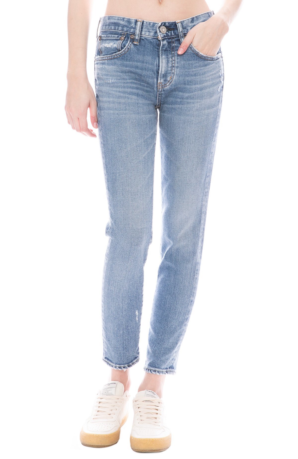 Moussy Vintage Edmond Skinny Jean - Blue | Garmentory