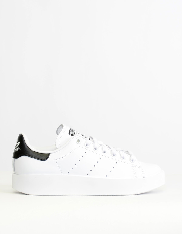 Adidas Stan Smith Bold White Black Adidas Stan Smith Bold White Black