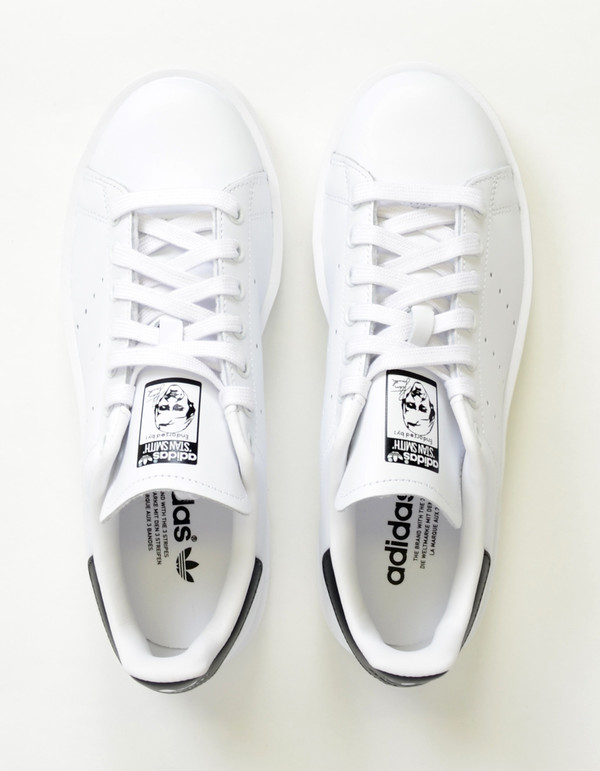 Adidas Stan Smith Bold White Black Adidas Stan Smith Bold White Black