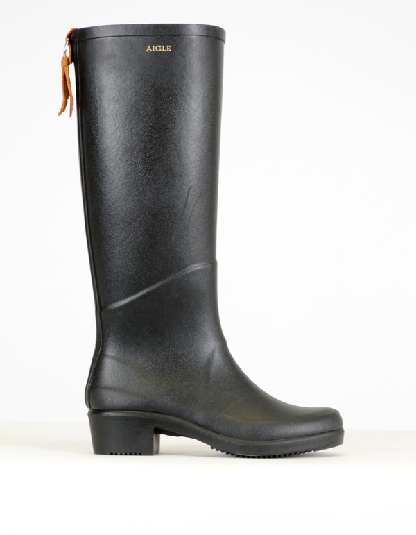 Aigle Ms Juliette A Rainboot Noir Aigle Ms Juliette A Rainboot Noir