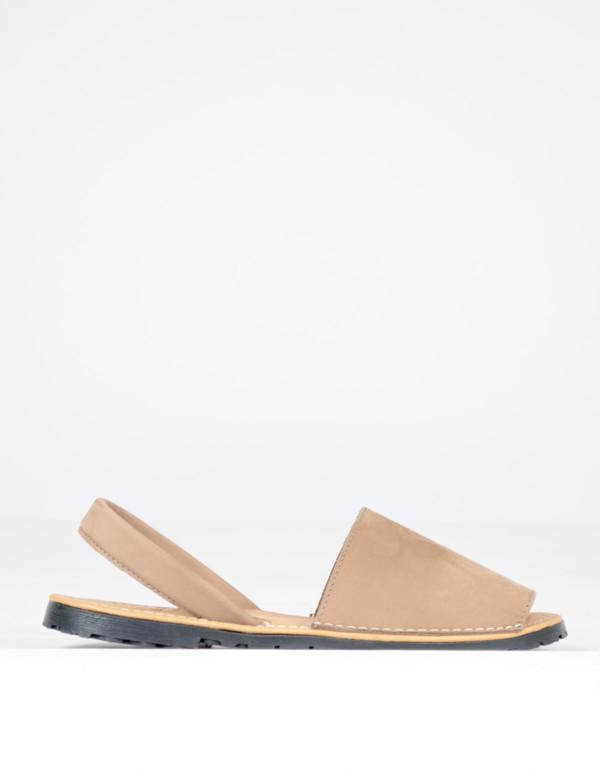 Alejandrina's Menorca Nubuck Shoe Taupe Alejandrina's Menorca Nubuck Shoe Taupe