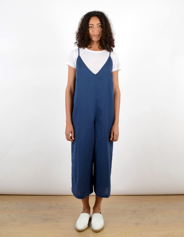 Ali Golden Wide-Leg Jumper Blue Ali Golden Wide-Leg Jumper Blue