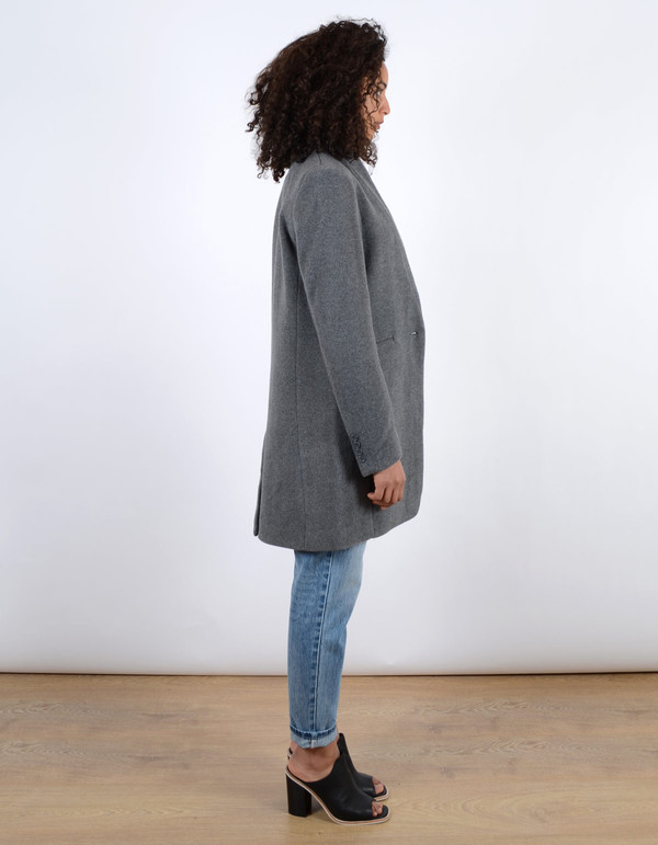 Assembly Label Wool Coat Grey Marl Assembly Label Wool Coat Grey Marl